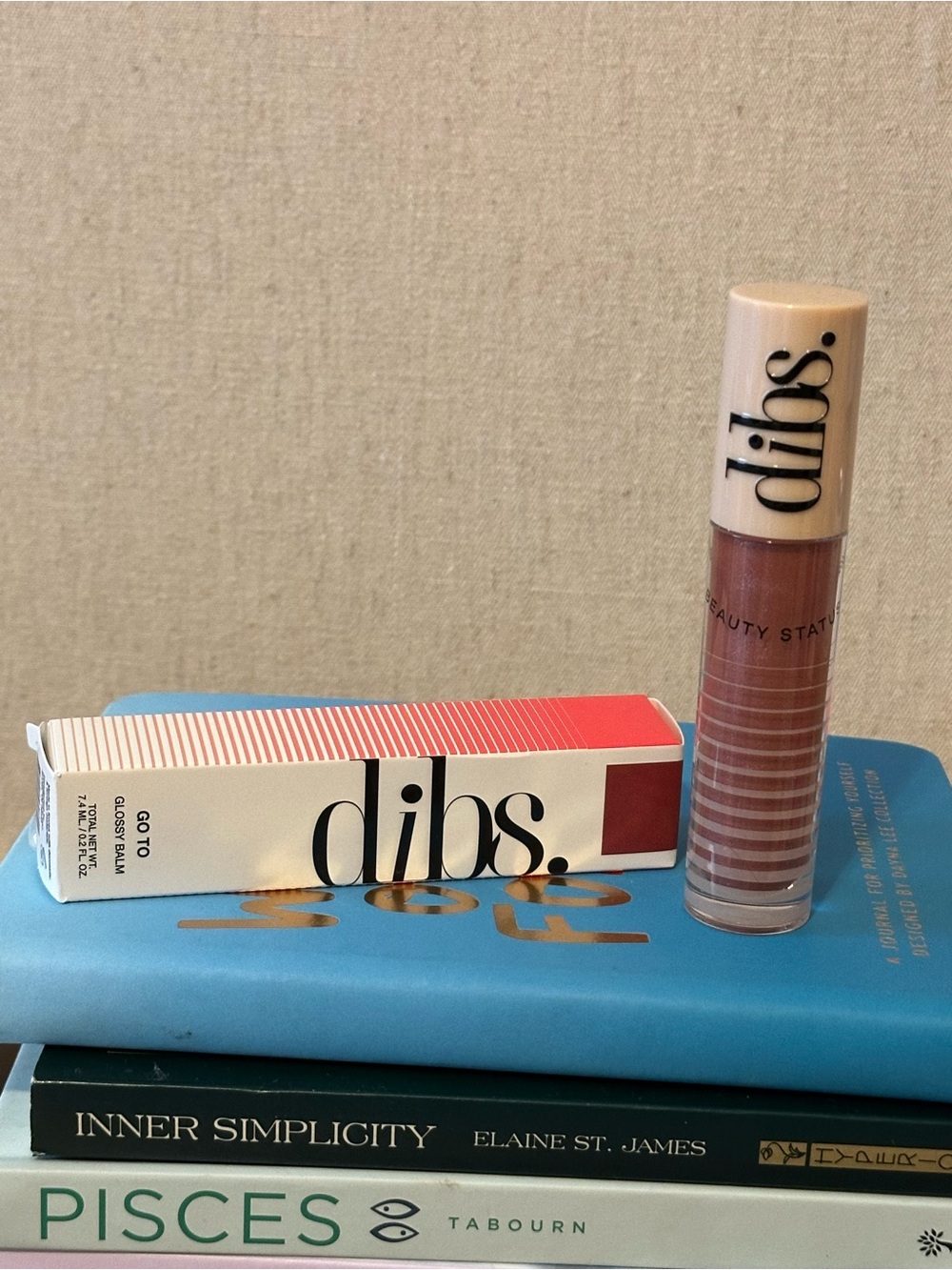 Dibs Go To Glossy Balm — Rose Brown Shine